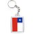 Chaveiro Personalizado Do Chile - Chaveiro Decorativo do Chile Decoração 6x4cm - Imagem 2