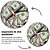 Relógio de Parede Estampa de Dólar Americano - Relógio de Dólar Decorativo - Imagem 2