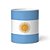 Caneca Personalizada Bandeira Da Argentina - Caneca da Argentina - Imagem 3