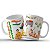 Caneca Decorativa Da Índia - Caneca com Pontos turísticos Da Índia - Imagem 1