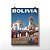 Placa Decorativa Da Bolívia La Paz Com Tema de Viagem - Imagem 7