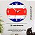 Relógio de Parede Decorativo Bandeira da Costa Rica - Relógio da Costa Rica - Imagem 4