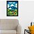 Quadro Decorativo da Costa Rica Paisagem Tropical Para Sala ou Quarto Com Moldura - Imagem 2
