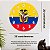 Relógio de Parede Decorativo Bandeira Do Equador - Relógio do Equador - Imagem 4