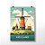 Placa Decorativa Da Holanda Amsterdam Poster Retro - Imagem 6