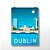 Placa Decorativa Pontos Turísticos Da Irlanda Dublin - Imagem 2