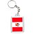 Chaveiro Decorativo Pontos Turísticos do Peru Souvenir 6x4cm - Imagem 4