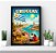 Quadro Decorativo Ponto Turístico Do Uruguai Montevidéu Para Sala ou Quarto Com Moldura - Imagem 3