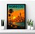 Quadro Decorativo Ponto Turístico De Marrocos Para Sala ou Quarto Com Moldura - Imagem 3