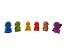 Conjunto de mini Budas coloridos - Imagem 4