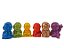 Conjunto de mini Budas coloridos - Imagem 5