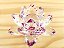 Flor de Lótus de Cristal Roxo - Imagem 5