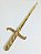Punhal Athame Cigano Dourado - Imagem 3