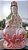 Estatueta Kuan Yin Porcelana - Imagem 2