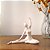 Escultura Yoga em Porcelana - Imagem 1