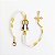 Pulseira Feminina Terço Pérolas De Nossa Senhora Aparecida - Imagem 1