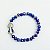 Pulseira Cristal Nossa Senhora Aparecida Azul - Imagem 1