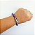 Pulseira Cristal Nossa Senhora Aparecida Azul - Imagem 2