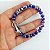 Pulseira Cristal Nossa Senhora Aparecida Azul - Imagem 5