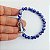 Pulseira Cristal Nossa Senhora Aparecida Azul - Imagem 4