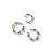 Piercings Fakes folheado em prata 925 - Imagem 2