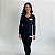 Baby Look Poliamida Manga Longa Personal Trainer Preta - Imagem 3