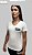 Baby Look Poliamida Personal Trainer Branca - Imagem 1