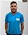 Camiseta Poliamida Personal Trainer Masculina Azul Céu - Imagem 1