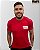 Camiseta Poliamida Personal Trainer Masculina Vermelha - Imagem 1