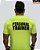 Camiseta Poliamida Personal Trainer Masculina Amarelo Flúor - Imagem 2