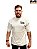 Camiseta Oversized 100% Algodão Off White - Imagem 1