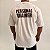 Camiseta Oversized Personal Trainer 100% Algodão Off White - Imagem 3