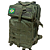 Mochila tática Verde Militar. - Imagem 3
