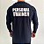 Camiseta de Manga Longa Masculina Poliamida Personal Trainer - Imagem 3