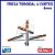 Fresa Toroidal Metal Duro 55HRC 4C R1.0 6mmx15x50 H6 - Imagem 1