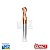 Fresa Esférica Metal Duro 55HRC 2C 4mmx11x50 H4 - Imagem 4
