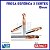 Fresa Esférica Metal Duro 55HRC 2C 10mmx25x75 H10 - Imagem 1
