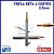 Fresa Reta Metal Duro 55HRC 4C 2.5mmx8x50 H4 - Imagem 1