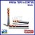 Fresa Reta Metal Duro 55HRC 4C 4mmx11x50 H4 - Imagem 1