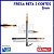 Fresa Reta Metal Duro 55HRC 2C 2mmx6x50 H4 - Imagem 1