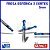 FRESA ESFÉRICA BLUE METAL DURO 65HRC 2C 3mmX8X50 H3 - Imagem 1