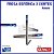 FRESA ESFÉRICA BLUE METAL DURO 65HRC 2C 4mmX10X50 H4 - Imagem 1