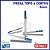FRESA RETA BLUE METAL DURO 65HRC 4C 5mmX13X50 H5 - Imagem 1