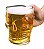 Lyor Caneca Chopp Caveira Rock Style 510ml - Imagem 4