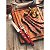 Tramontina Jogo de Talheres Jumbo Churrasco com Lâminas em Aço Inox e Cabos de Madeira Polywood Vermelho 12 Peças - Imagem 3