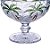 Class Home Taça De Vidro Sobremesa Palm Tree Color 310ML - Imagem 3