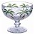 Class Home Taça De Vidro Sobremesa Palm Tree Color 310ML - Imagem 1