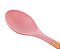 Lyor Colher De Silicone Com Cabo De Bambú Charmy Rosa - Imagem 2
