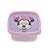 Plasútil Pote Clic De Plástico Quadrado Minnie Baby 580ml - Imagem 1