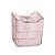 UZ Porta Detergente De Acrílico Premium Rosa Translúcido - Imagem 1